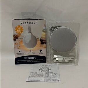 Yoga Sleep “Hushh 2” portable sound machine and night light